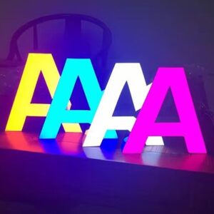 CHỮ NỔI MICA CÓ LED