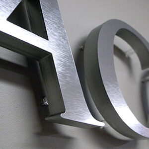 CHỮ NỔI INOX TRẮNG GƯƠNG/XƯỚC